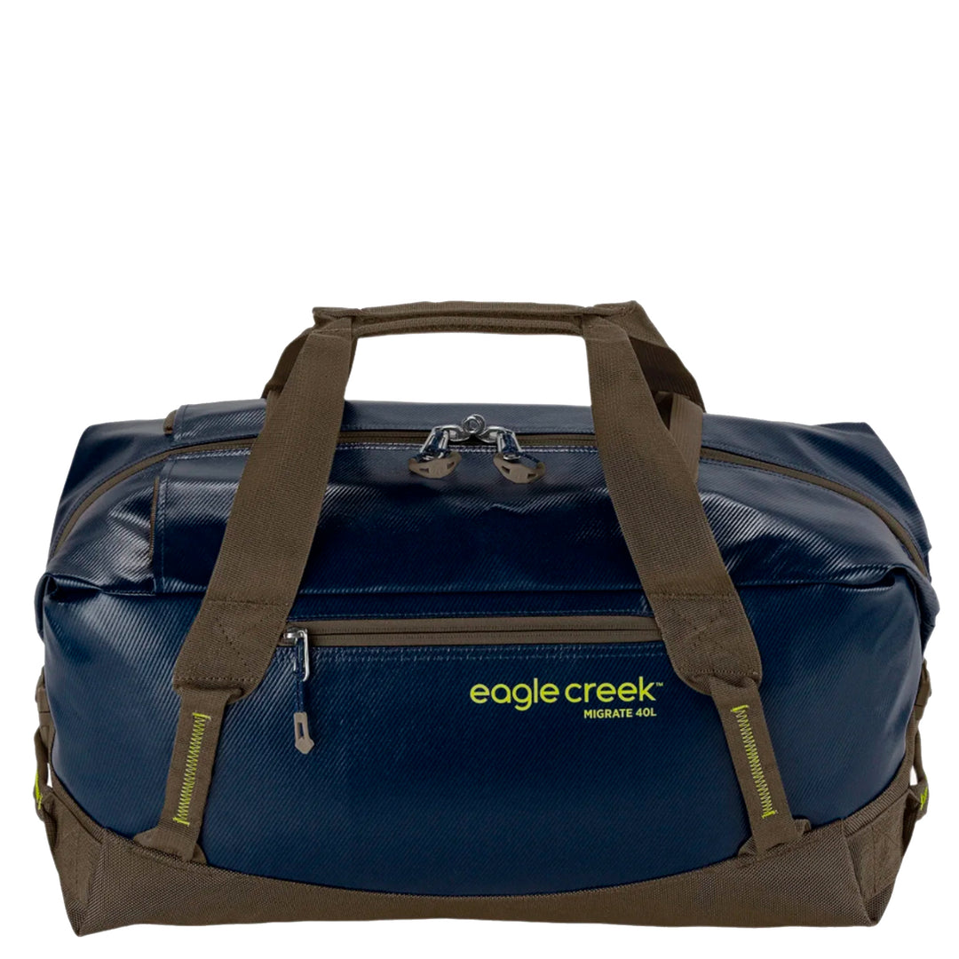 Eagle Creek Migrate 40L Duffel Bag Rush Blue and converts to backpack