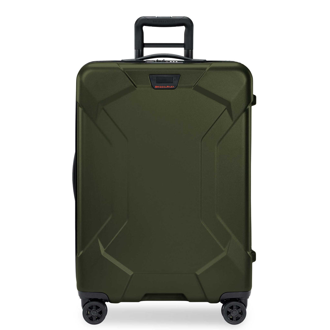Hunter Green Briggs & Riley Torq Medium hard side suitcase