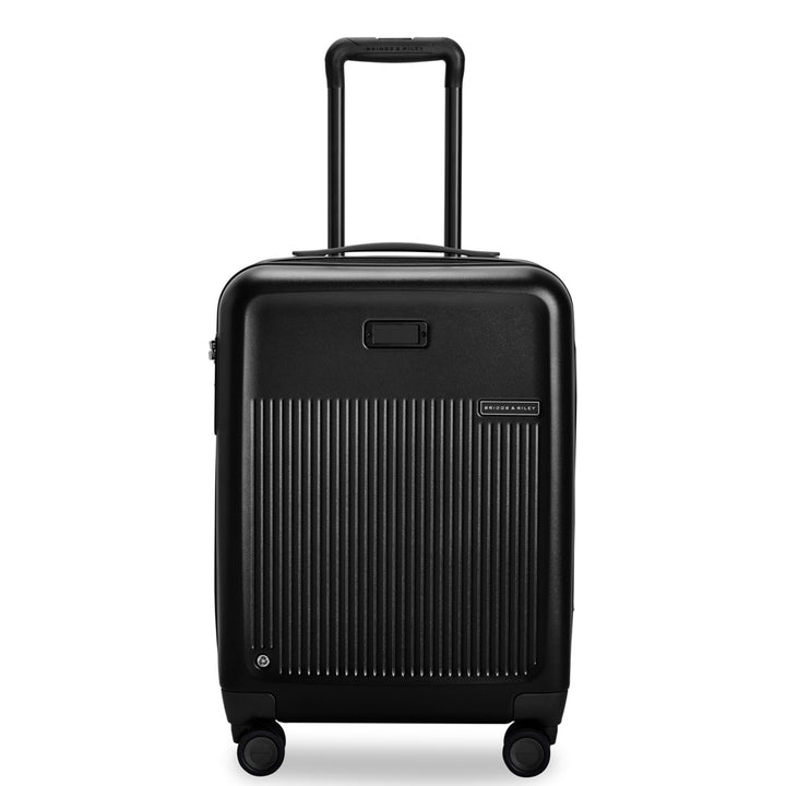 Black Briggs & Riley Sympatico Global 21" Carry-On Expandable Spinner