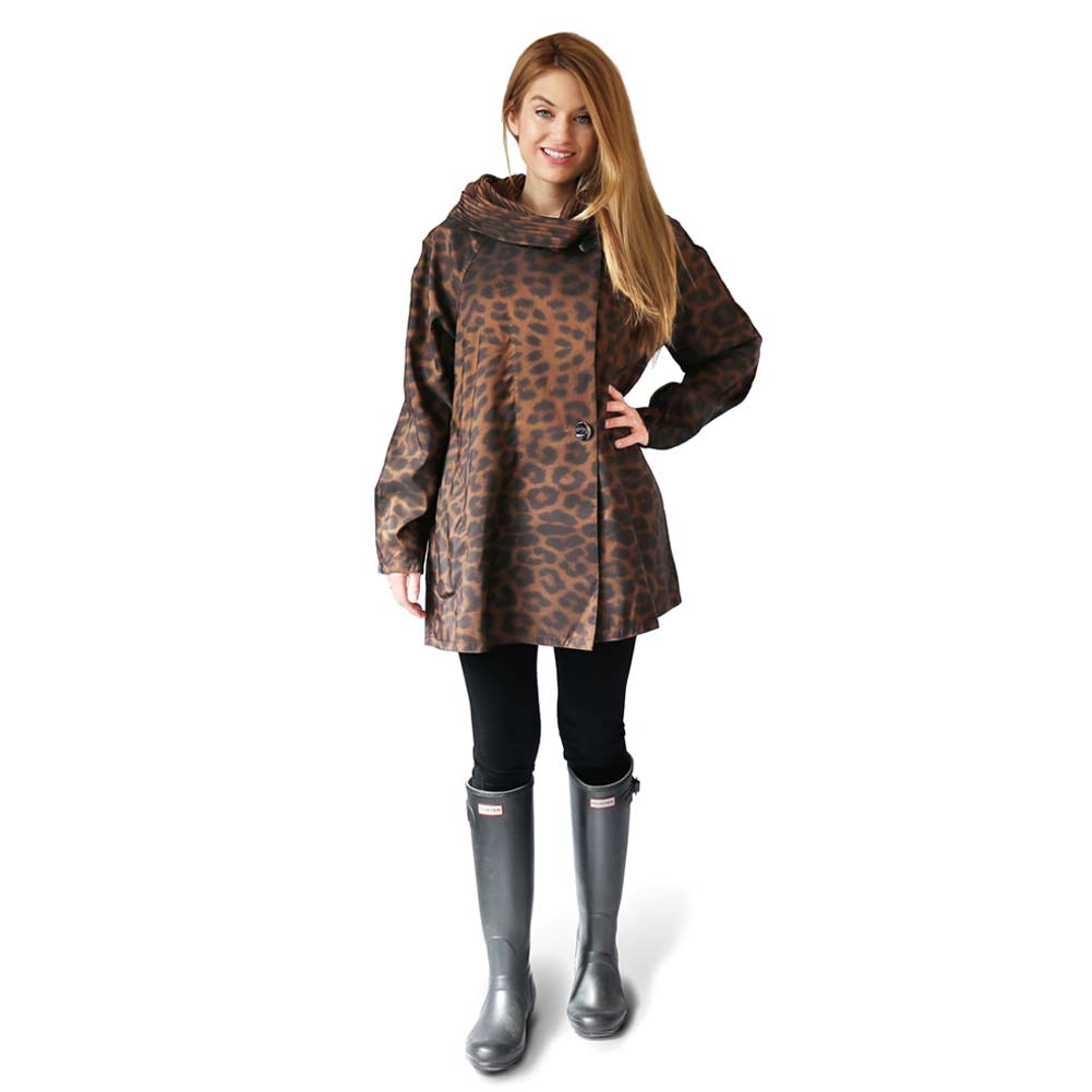 Mycra Pac Mini Leopard Print Coat