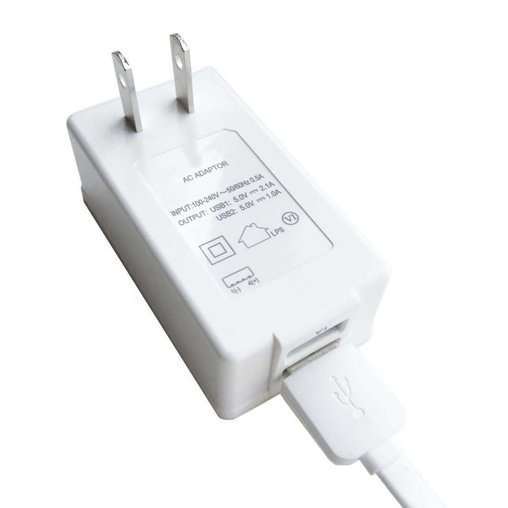 United States / Japan Dual USB Nongrounded Travel Adapter