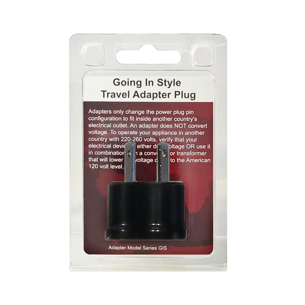 Non Grounded China / Australia / Oceania Adapter Packaging