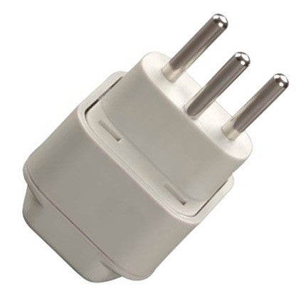 Switzerland Grounded Adapter Plug