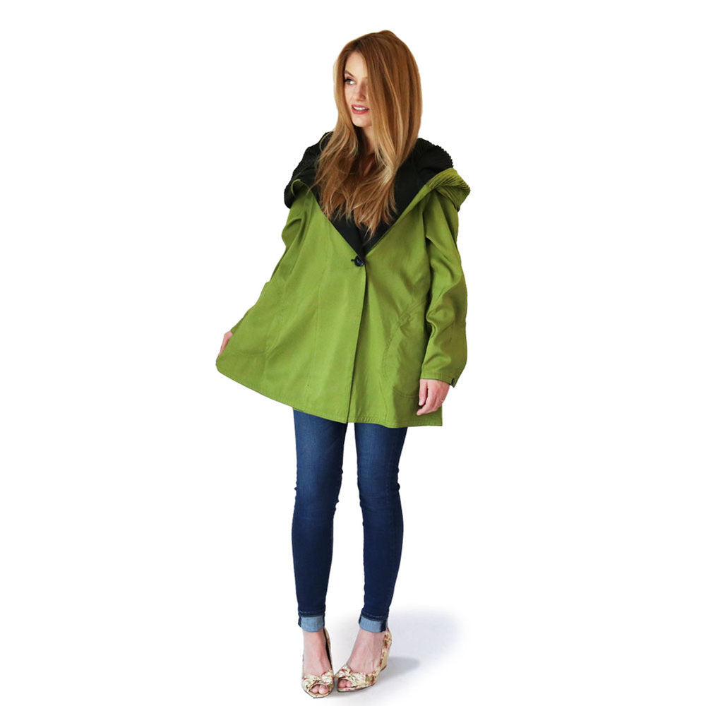 Mycra pac reversible hooded raincoat shop and bag