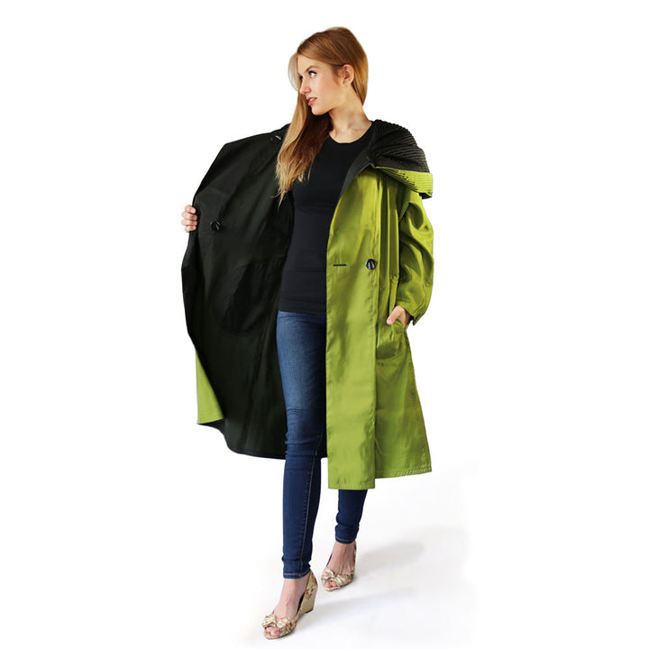 Tea Green Raincoat Mycra Pac