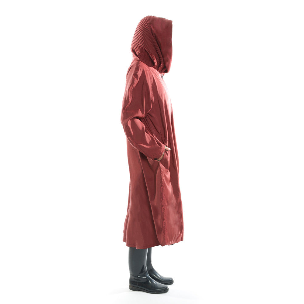 Red Travel Mycra Pac Raincoat