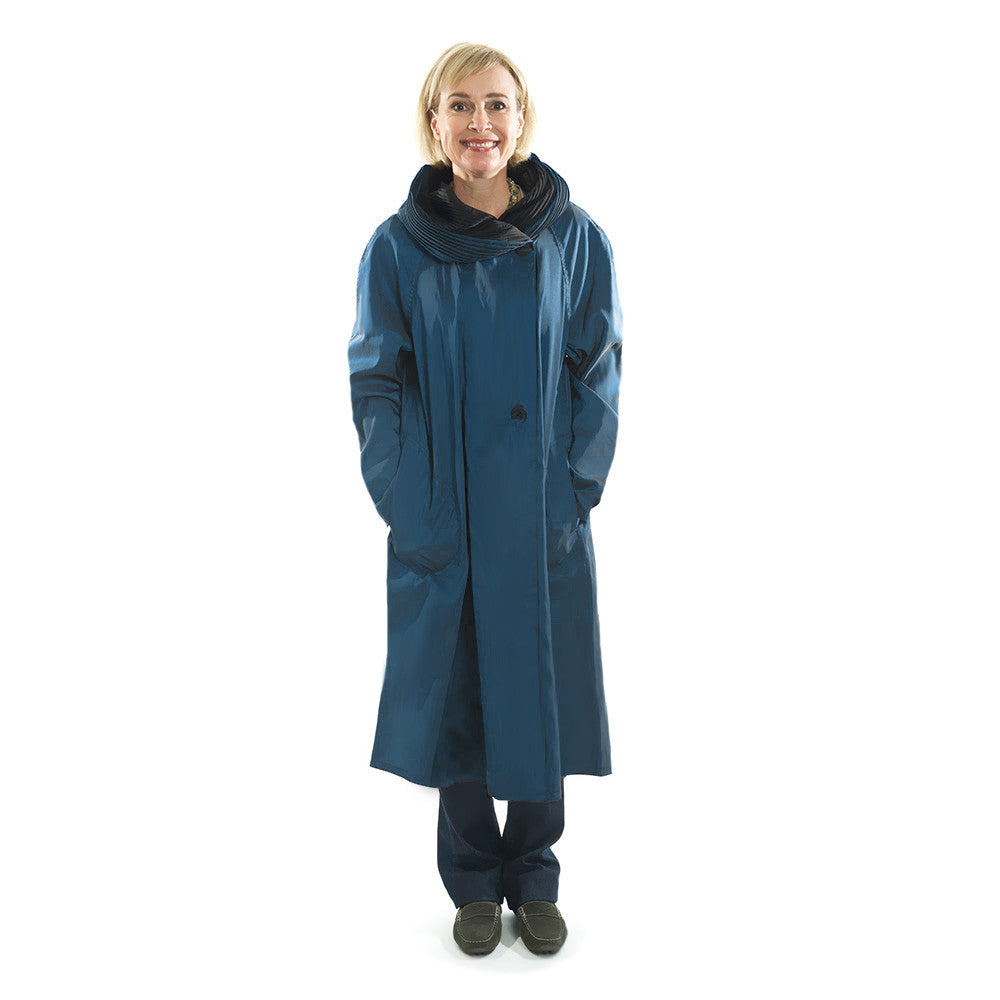 Mycra Pac Raincoat Tea Sapphire Going In Style