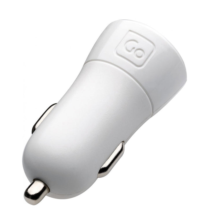 USB Car Charger Color White by Design Go