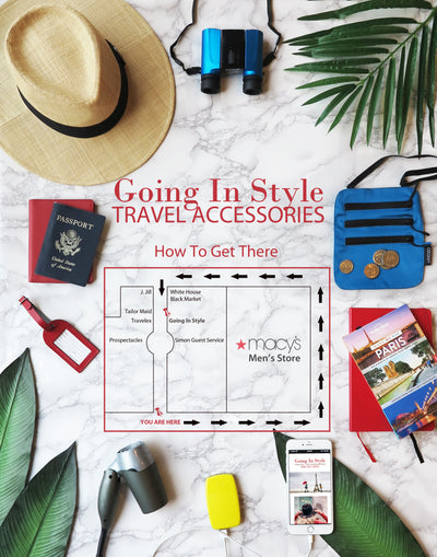 Stop By Going In Style Travel Accessories at Stanford Shopping Center