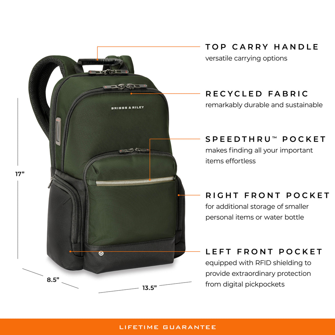 briggs & riley work large cargo laptop backpack Briggs & Riley H.T.A. Medium Cargo Backpack – Going In Style