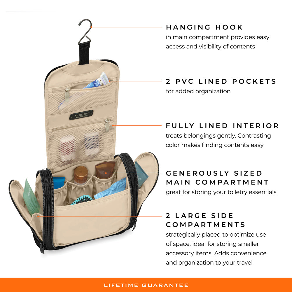 Briggs & Riley Baseline Deluxe Hangable Kit – Going In Style Briggs & Riley Baseline Deluxe Hangable Kit – Going In Style