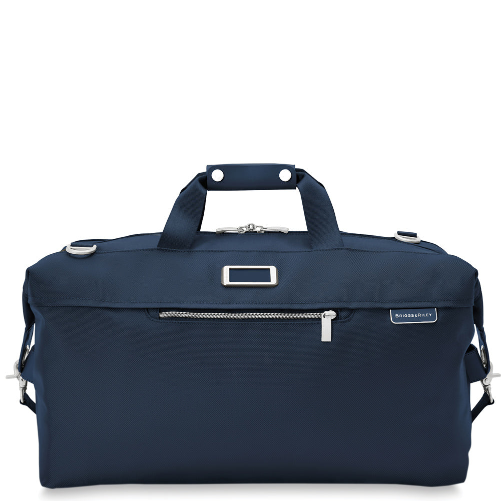 Navy Blue Briggs & Riley Baseline Weekender Duffle