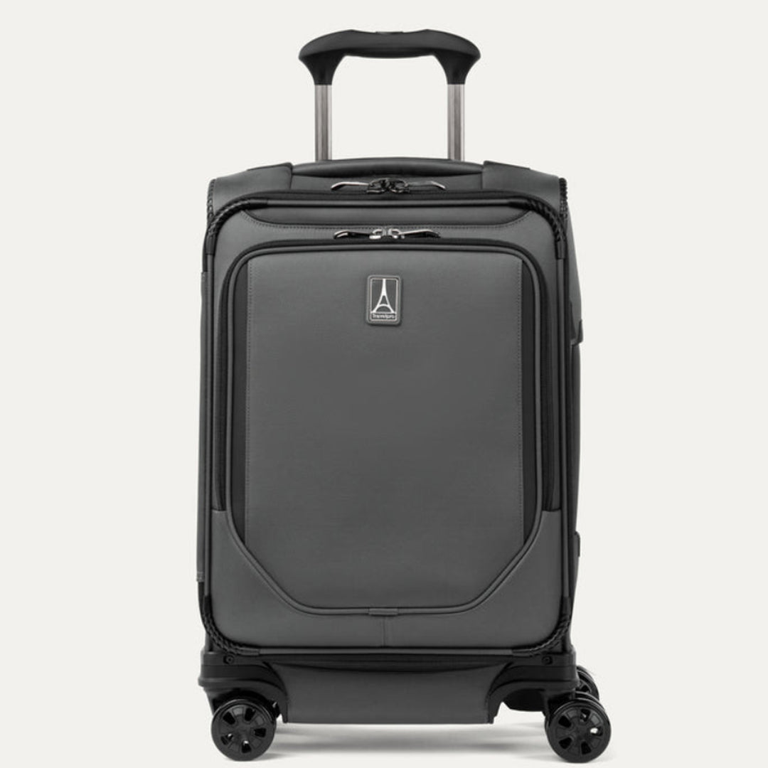 Travelpro Crew Classic Compact Carry-On Spinner in color Titanium Grey