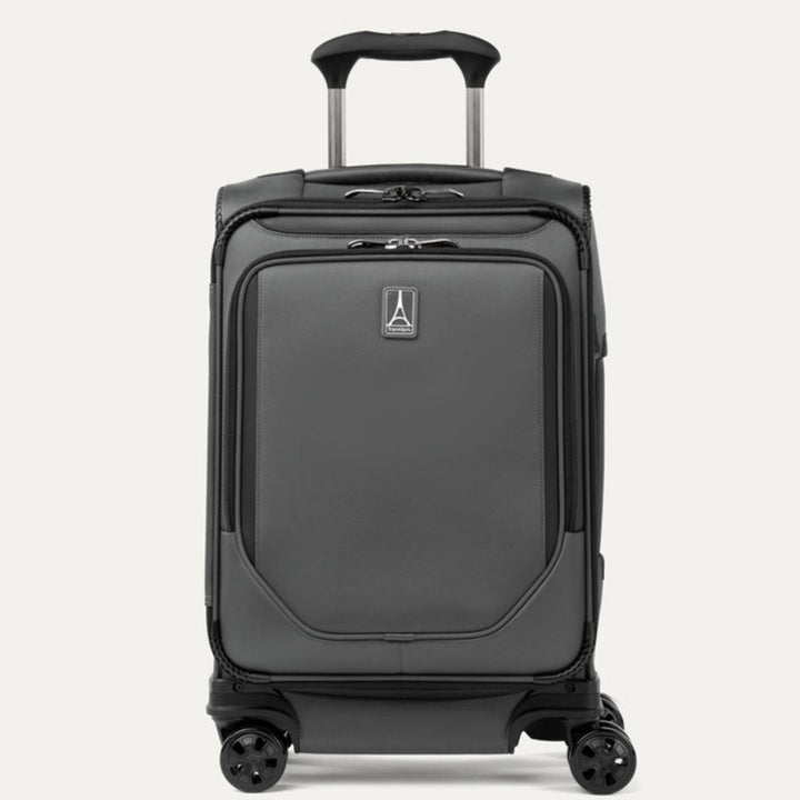 Travelpro Crew Classic Compact Carry-On Spinner in color Titanium Grey