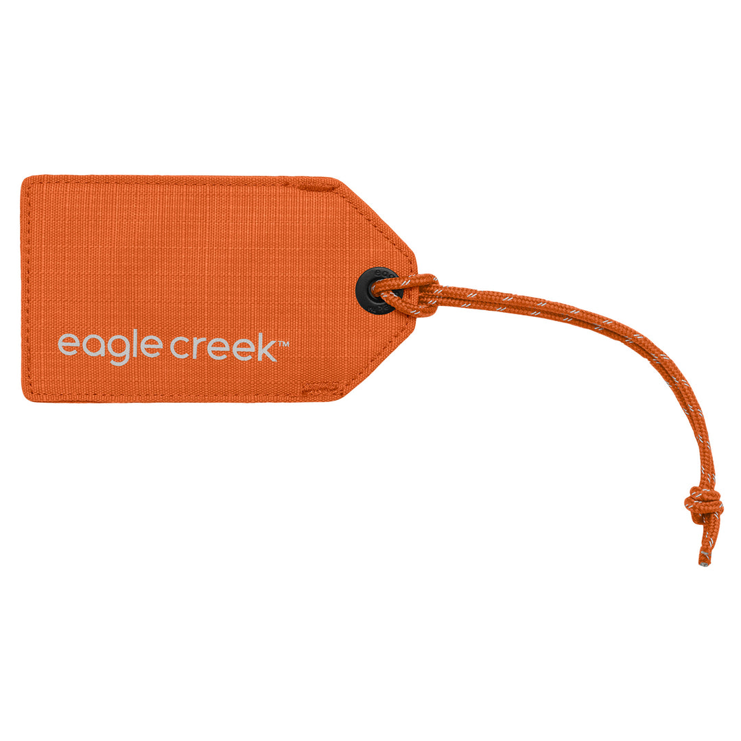 Tangerine Orange Eagle Creek Reflective Luggage Tag