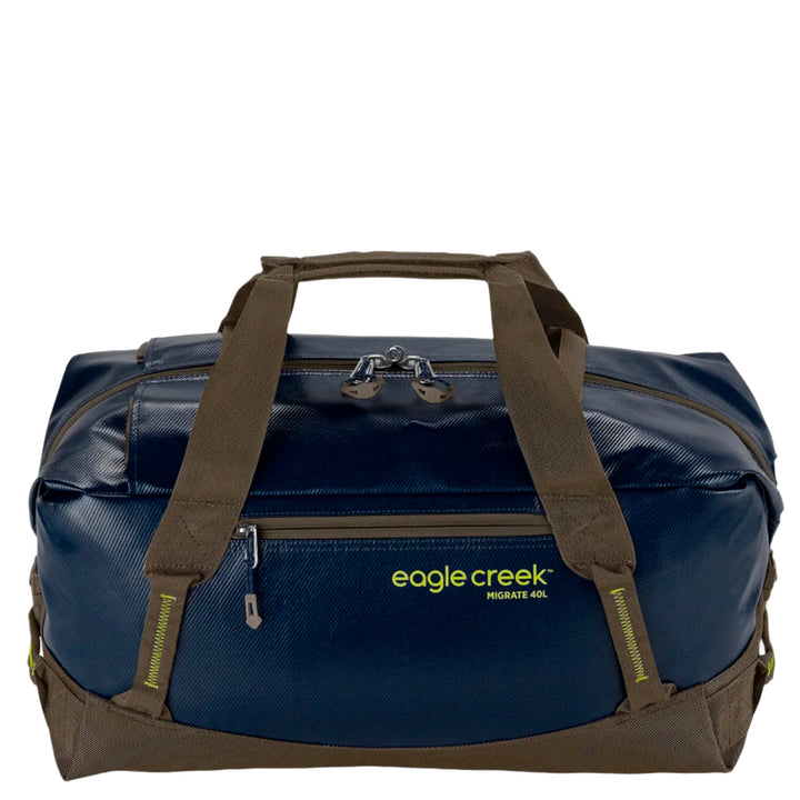Eagle Creek Migrate 40L Duffel Bag Rush Blue and converts to backpack