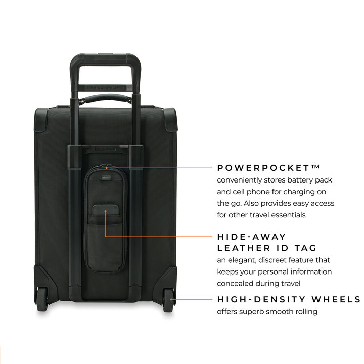 Briggs & Riley Baseline Global 21" Two-Wheel Carry-On Duffle