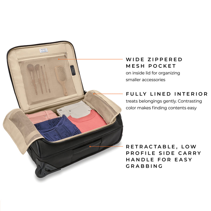 Briggs & Riley Baseline Global 21" Two-Wheel Carry-On Duffle