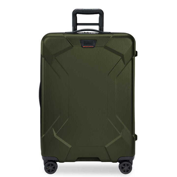 Hunter Green Briggs & Riley Torq Medium hard side suitcase