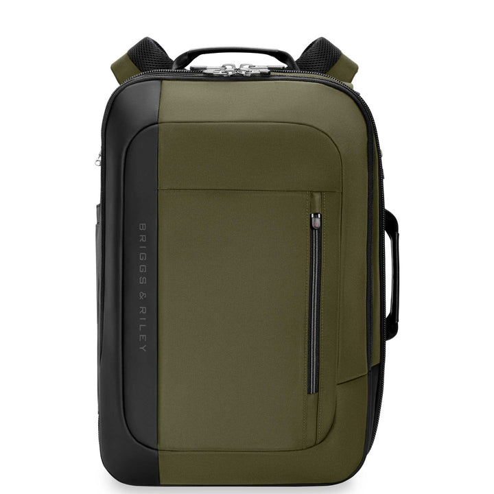 Briggs & Riley ZDX Medium Convertible Backpack Duffle Green