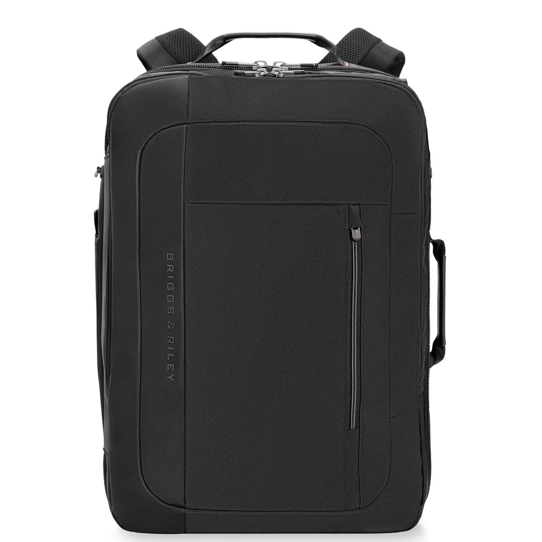 Color Black Briggs & Riley ZDX Large Convertible Backpack Duffle
