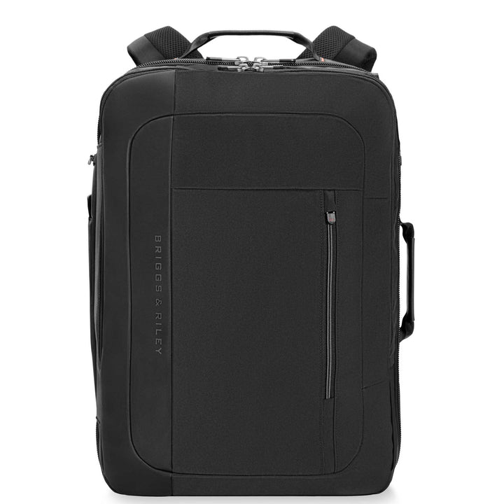 Color Black Briggs & Riley ZDX Large Convertible Backpack Duffle