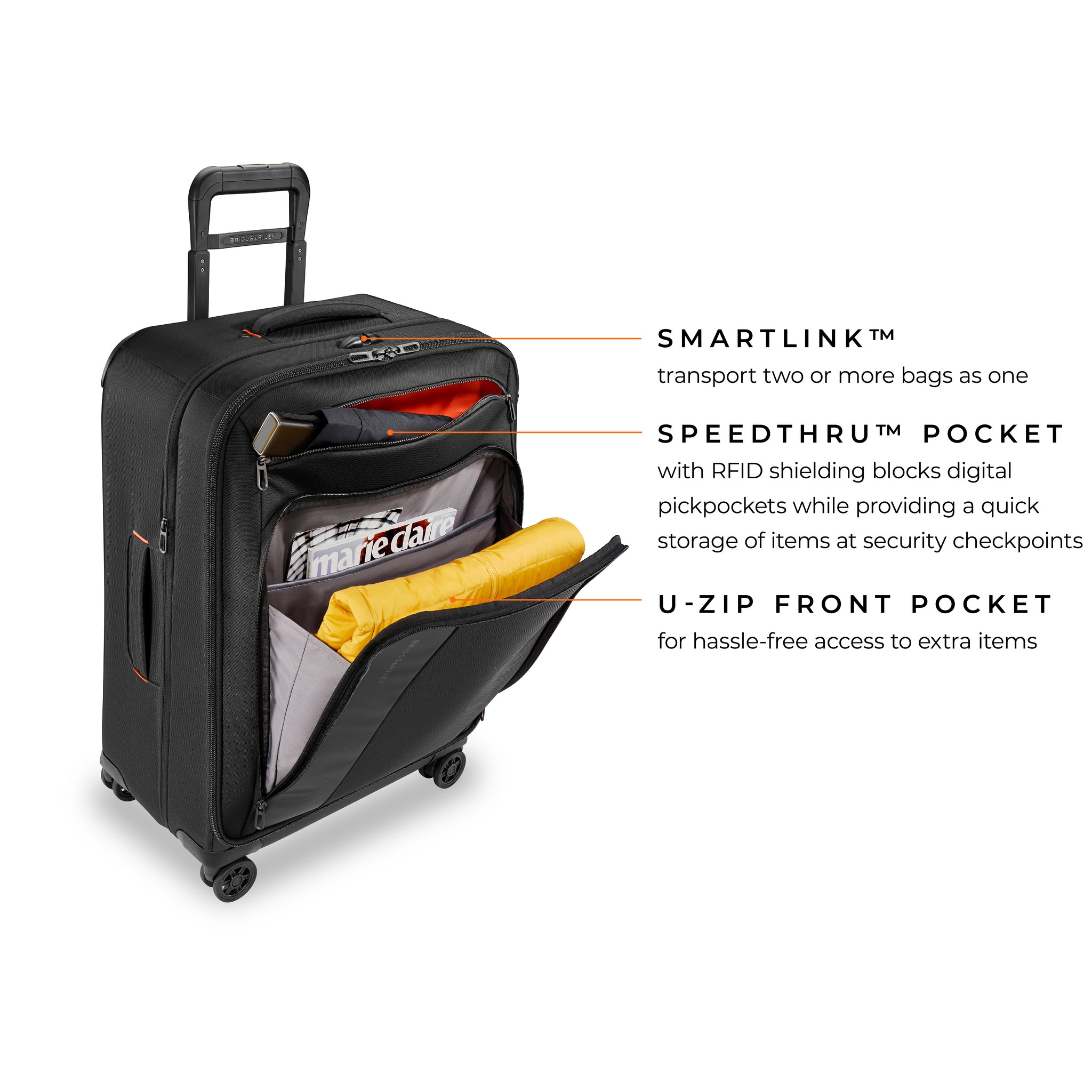 Briggs & Riley ZDX Medium Expandable Spinner – Going In Style