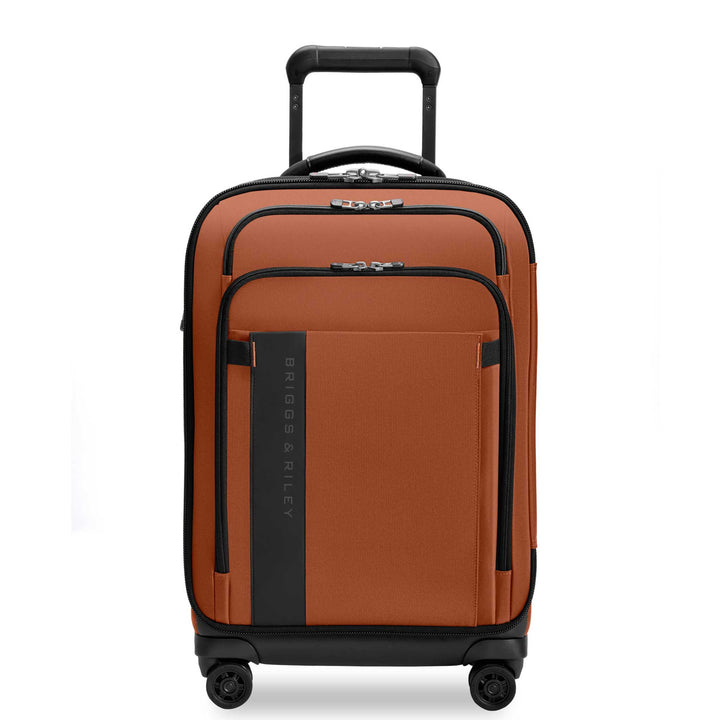 Burnt Orange Canyon Essential 22" Carry-On Expandable Spinner Briggs Riley ZDX