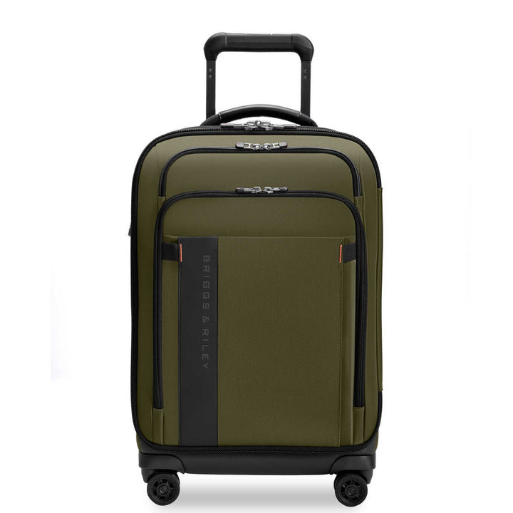 Hunter Green Essential 22" Carry-On Expandable Spinner Briggs Riley Suitcaser