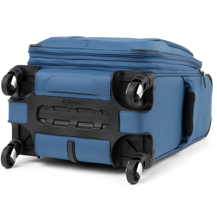 TravelPro Maxlite® 5 Carry On Spinner Blue bottom four wheels