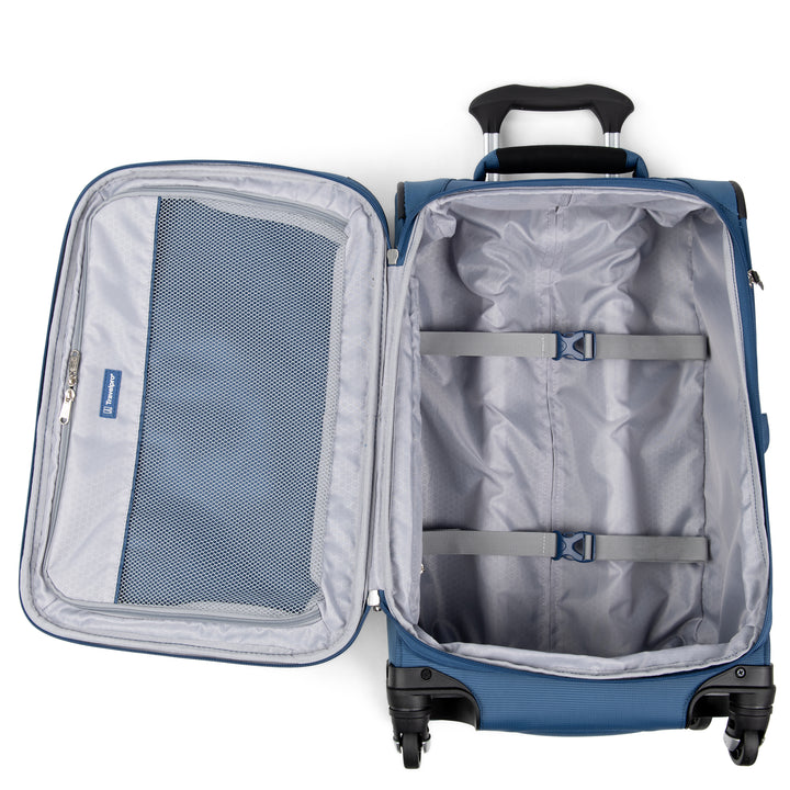 TravelPro Maxlite® 5 Carry On Spinner Ensign Blue with grey interior