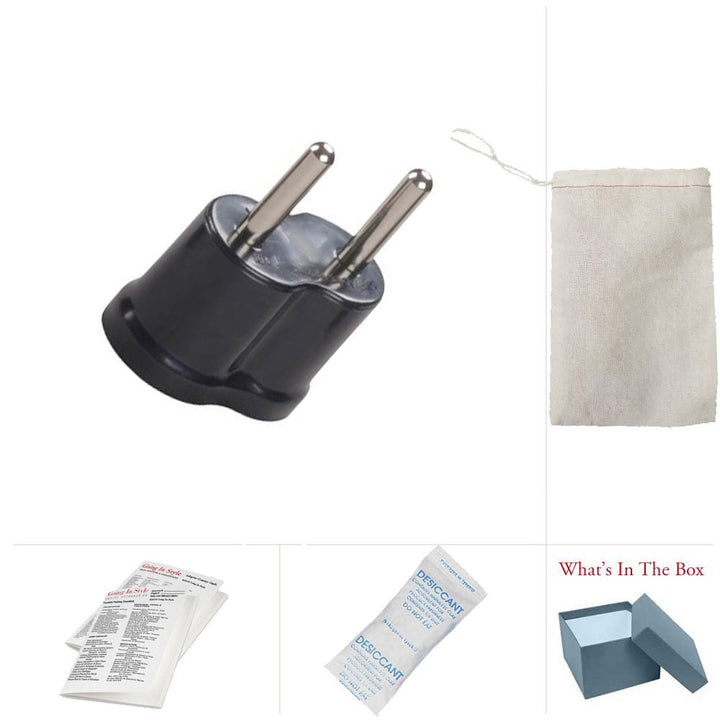 America to Italy Nongrounded Adapter Plug Kit