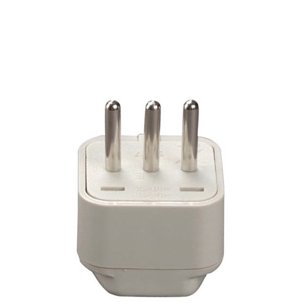 Grounded Adapter Plug America to Italy GUI CE Certified – Going In Style