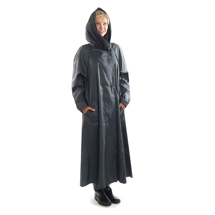 Mycra Pac Long Nickel Donatella Fashion Raincoat Travel Set