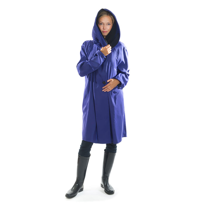 Mycra Pac Short Grape Donatella Fashion Raincoat Travel Set