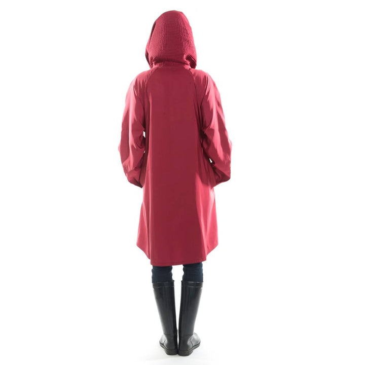 Back View of Travelers Womens Outerwear