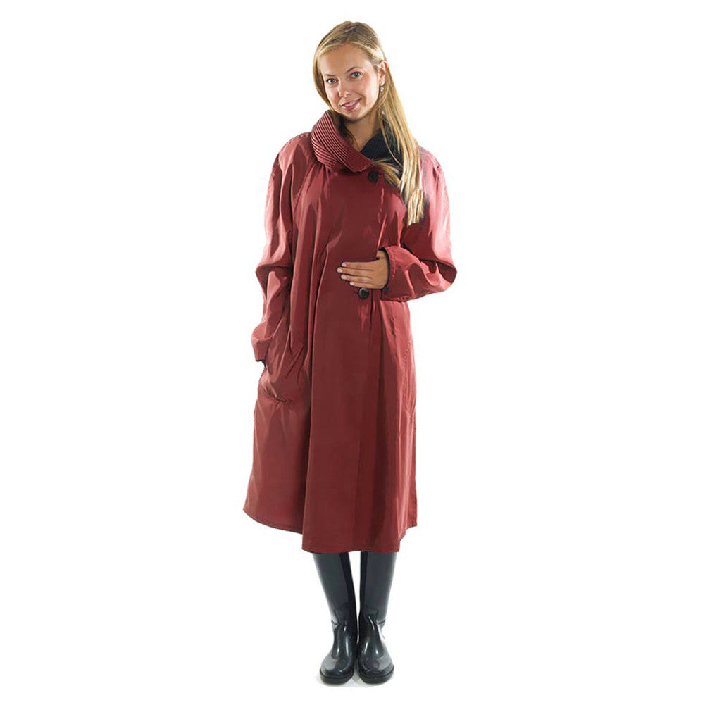 Mycra Pac Raincoat Tea Red Donatella Going In Style
